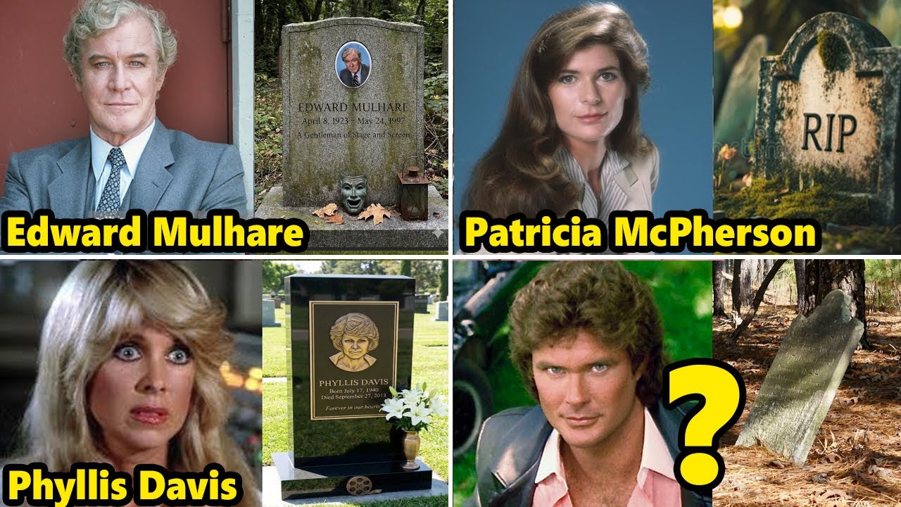16 Graves Knight Rider Cast Where Are They Buried ? - YouTube