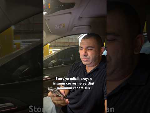 Story’ye müzik arayan insanın çevresine verdiği minimum rahatsızlık
