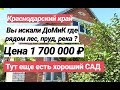 Домик где есть лес, пруд, река, сад / Цена 1 700 000 рублей
