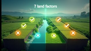 7 Important Factors for Choosing Land for Farming #FarmLand #AgroPlanning #FarmingTips