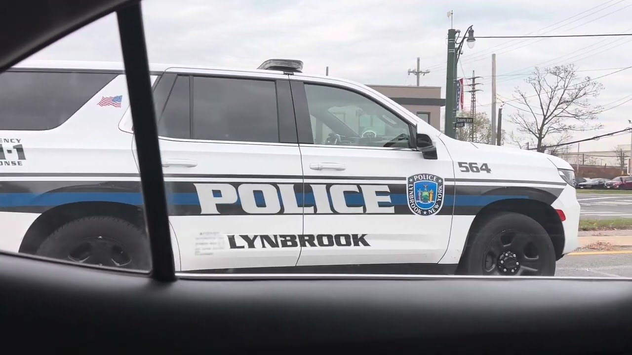 Lynbrook Police Department Car 564 Cruising on the road 11/23/25