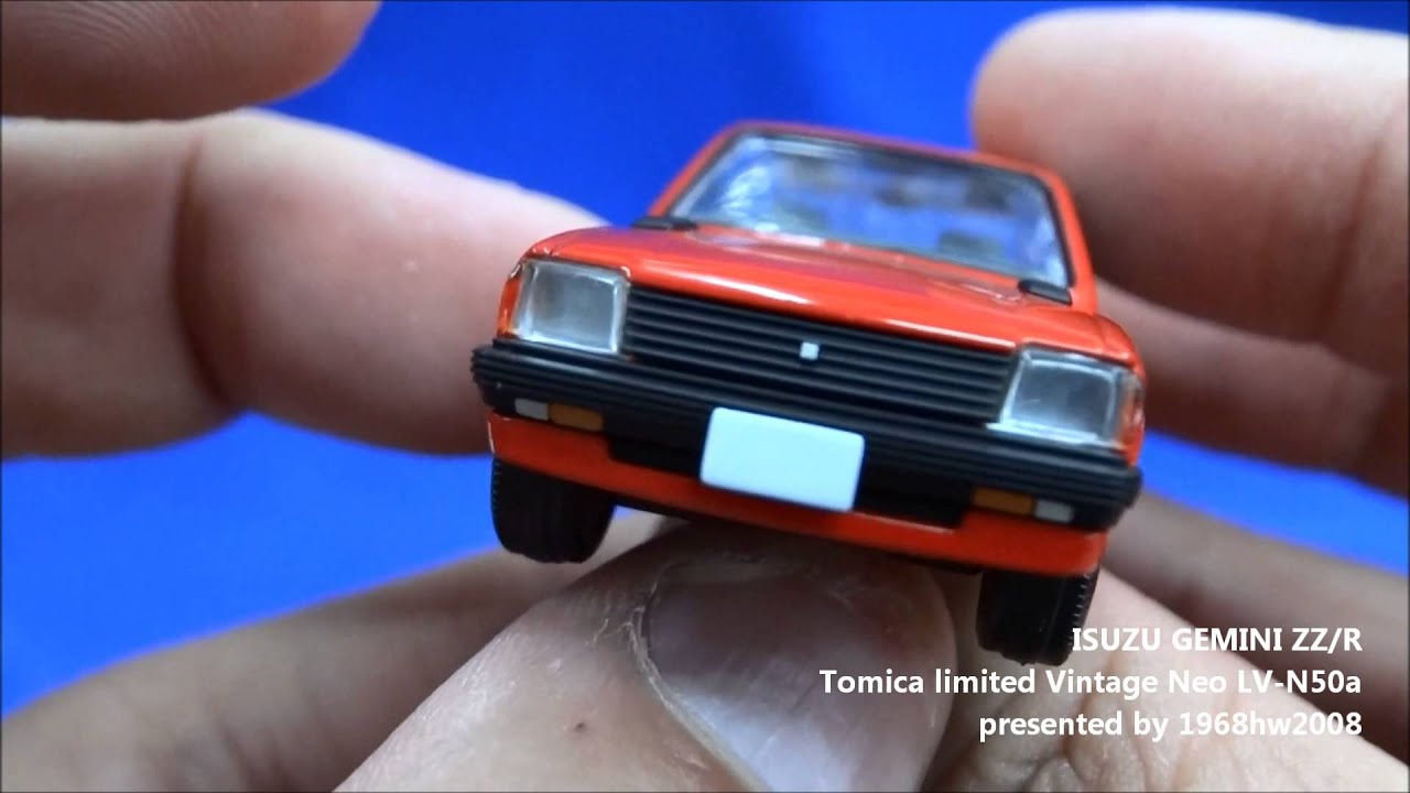 ISUZU GEMINI ZZ Tomica limited Vintage LV-N50 Unboxing いすゞ