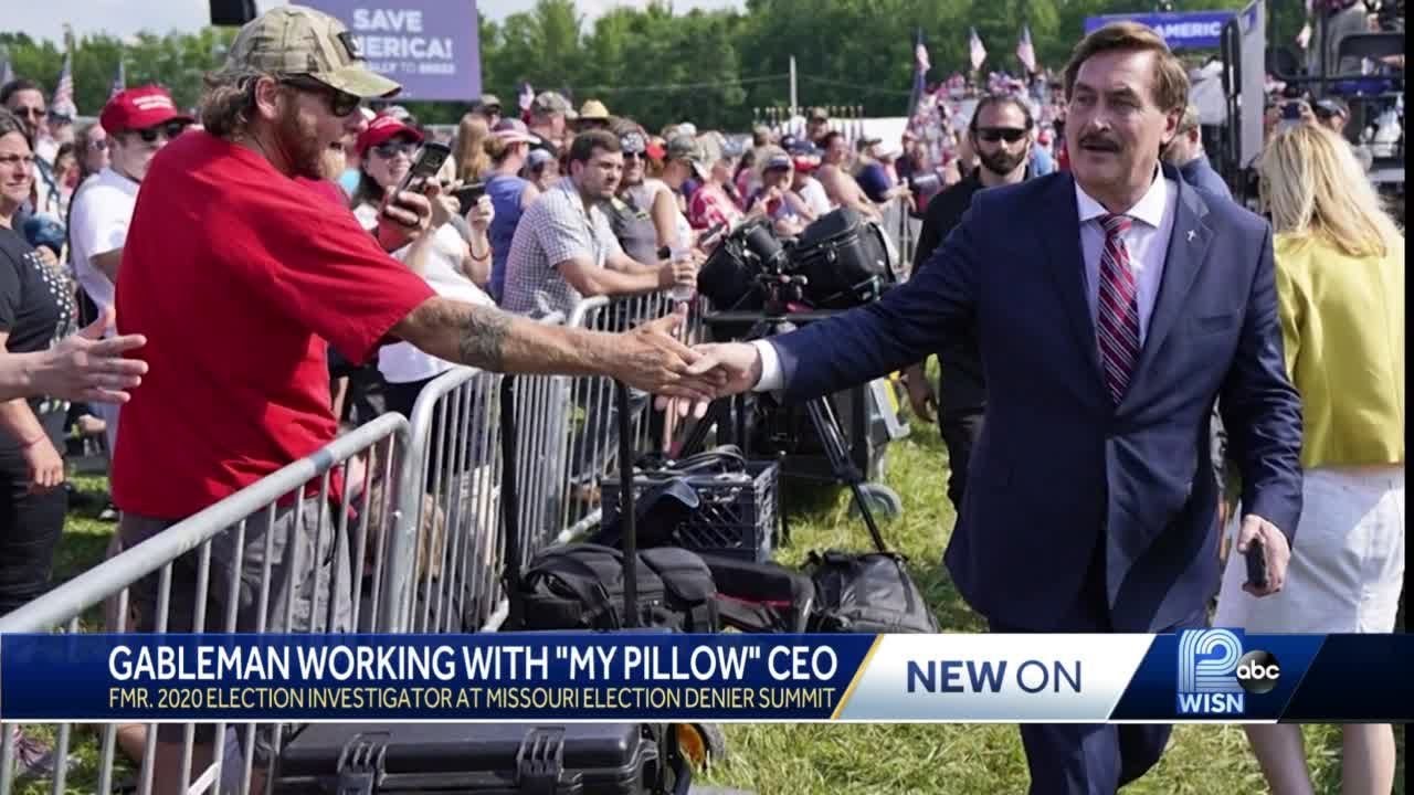 Michael Gableman speaks at election forum hosted by My Pillow CEO Mike Lindell