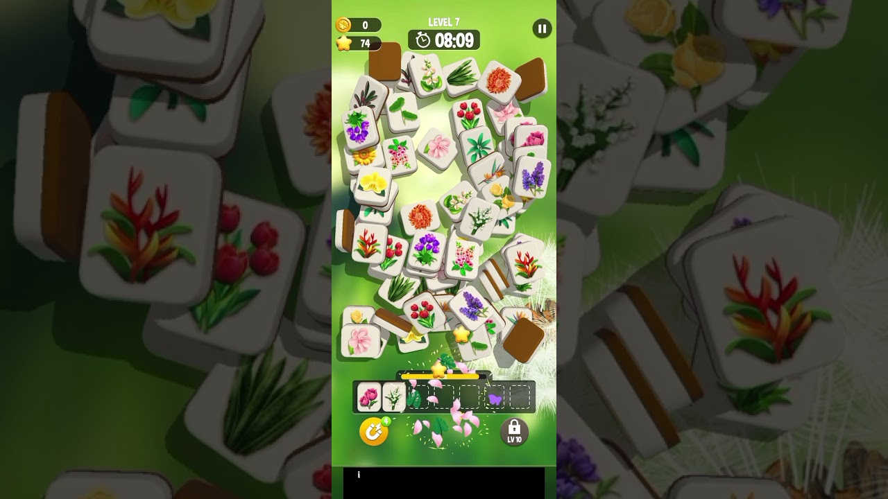 Zen Blossom :Flower Tile match game