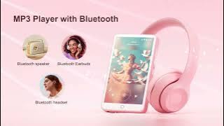 Oilsky 80GB MP3 Player with Bluetooth and WiFi, Mp3 & Mp4 Music Player with Spotify