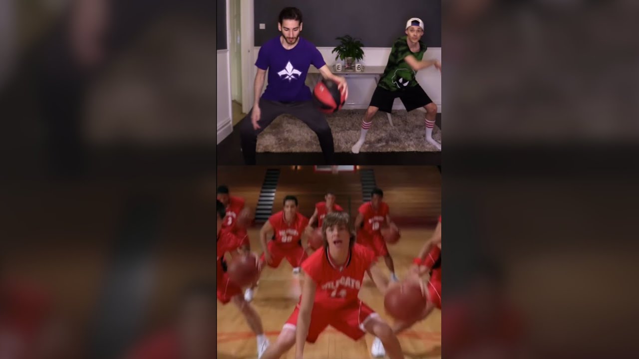 Get Your Head in the Game- Basketball TikTok Dance // High School Musical