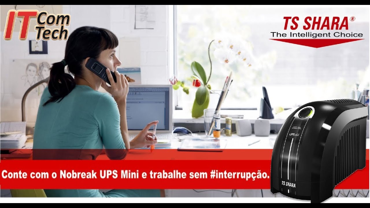 Nobreaks Microprocessados UPS Mini TS Shara