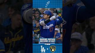 Shohei Ohtani's Second At-Bat VS Brewers Game 2