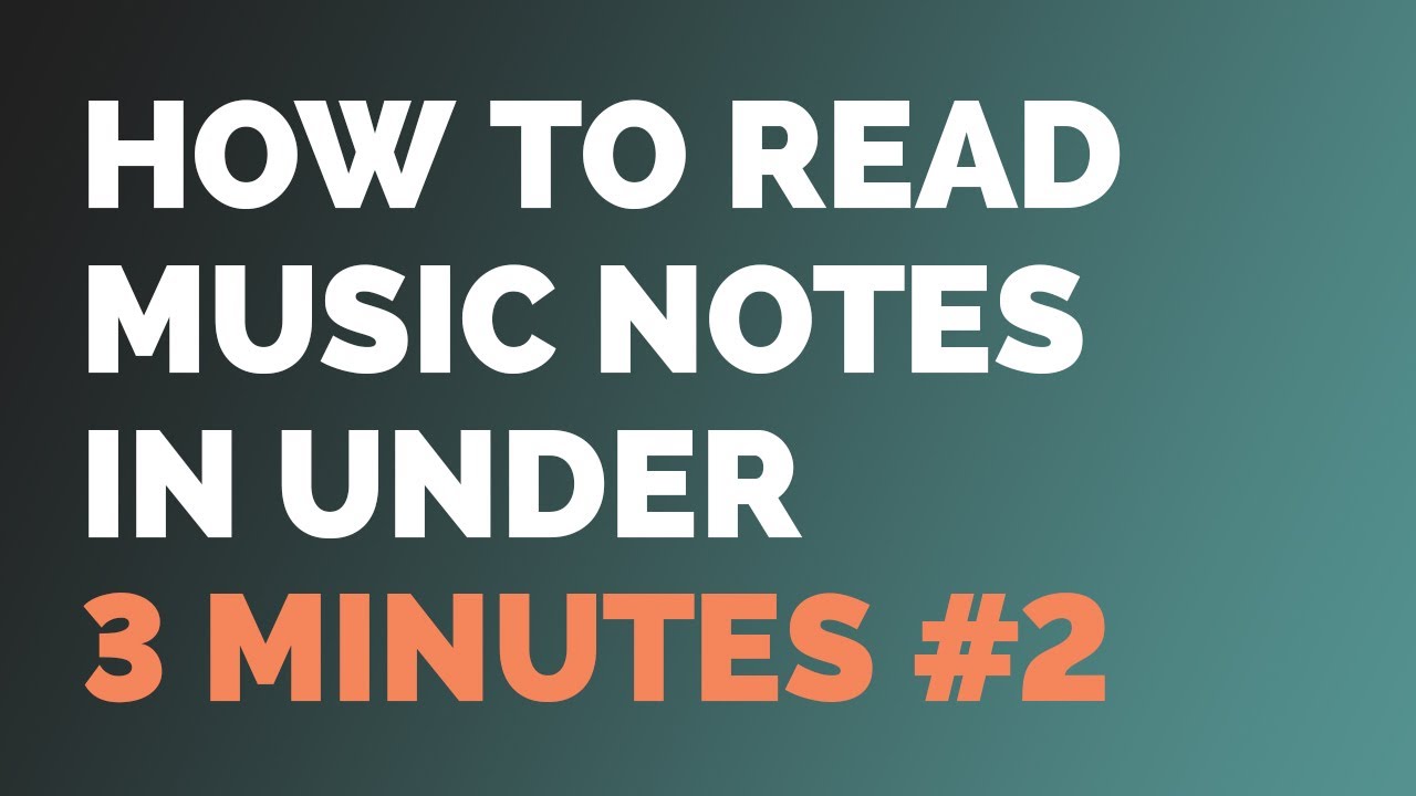 HOW TO READ MUSIC NOTES - Basic Note Values | Piano Tutorial #2 - YouTube
