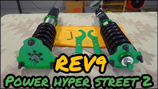 REV9 COILOVERS HIGHT ADJUSTMENTS