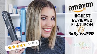 BEST FLAT IRONS? ✨ BaByliss PRO Nano vs HSI Professional Glider (Amazon Hair Straightener Reviews)