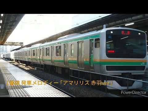 【更新前】久喜駅 接近放送・発車メロディー