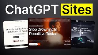 ChatGPT Sites Just Changed Web Design Forever! (Tutorial)