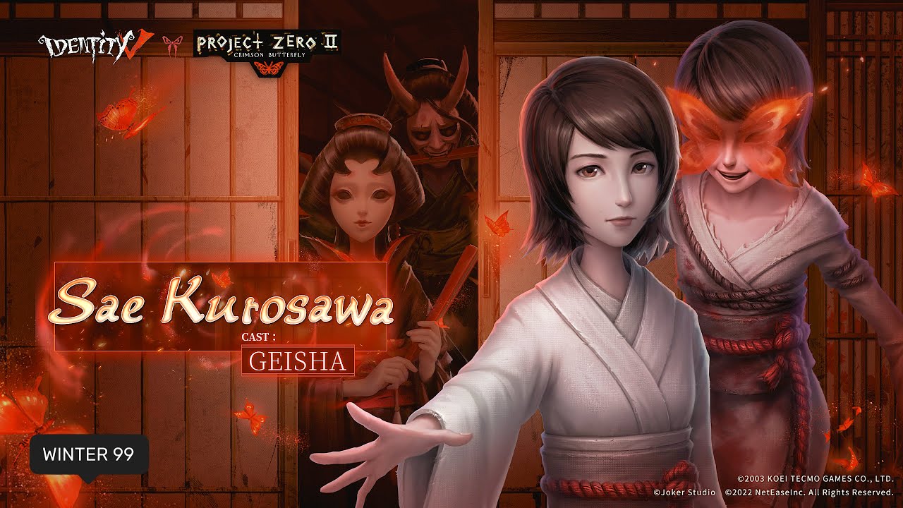 GEISHA As Sae Kurosawa｜Identity V x Project Zero II Crossover