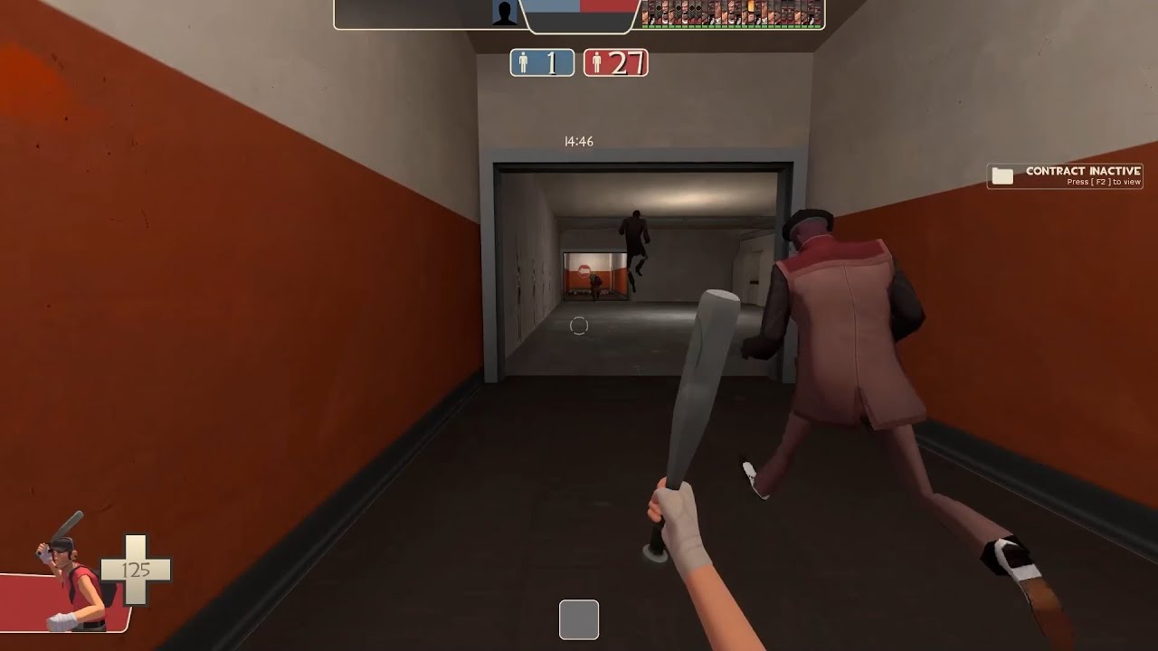 Team Fortress 2 Deathrun Scout Gameplay