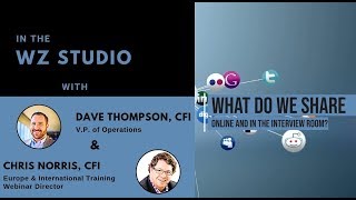 In The Wz Studio What Do We Share In The Interview Room