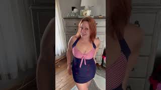 They Said Wide Hips Can't Wear Pin Up Swimwear