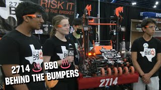Behind the Bumpers 2714 ♨️ BBQ ♨️ Robot Rapid React