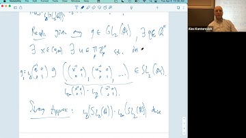 Automorphic Representations and L-functions #21, Prof. Kontorovich, Rutgers Math 572, 04/04/2023