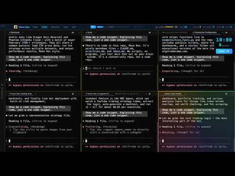 This AI Coding Setup Is Illegal 6 Claude Codes At Once 