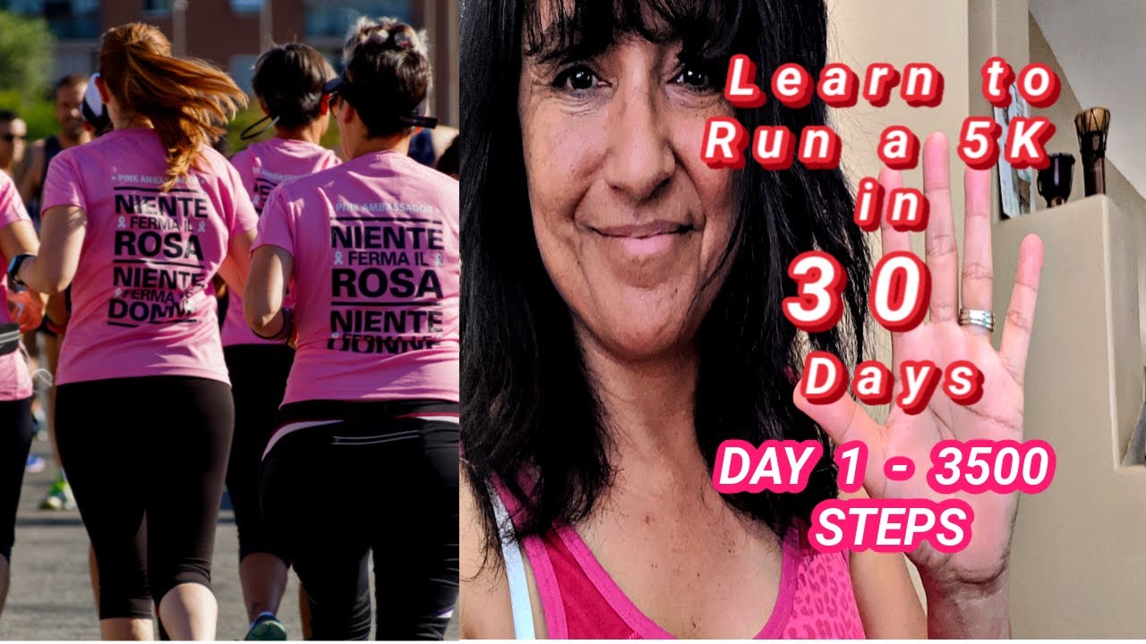 women over 50: 30 Days to 5K - Day 1 Learn to run a 5K beginner runner ...