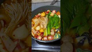 Try Making Seafood Tomyam At Home In A Pot shorts