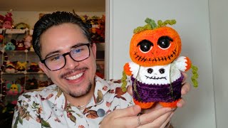 I Crocheted the Cutest Spooky Pumpkin 🎃 | Meet Migi Pumpkin!
