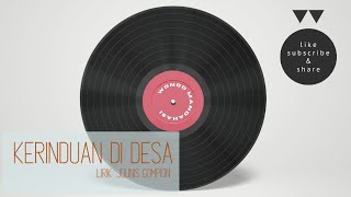 Kerinduan di Desa ( lyric) @wonodmandahasi