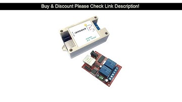 Slide LAN Ethernet 2 Way Relay Board Delay Switch TCP/UDP Controller Module WEB Server X6HA