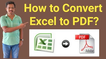 How to Convert Excel to PDF | How to Convert Excel File to PDF | Convert an Excel File into PDF