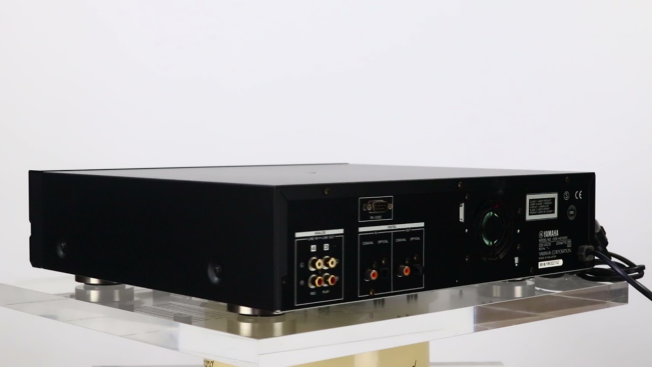 Yamaha CDRHD1000 YouTube