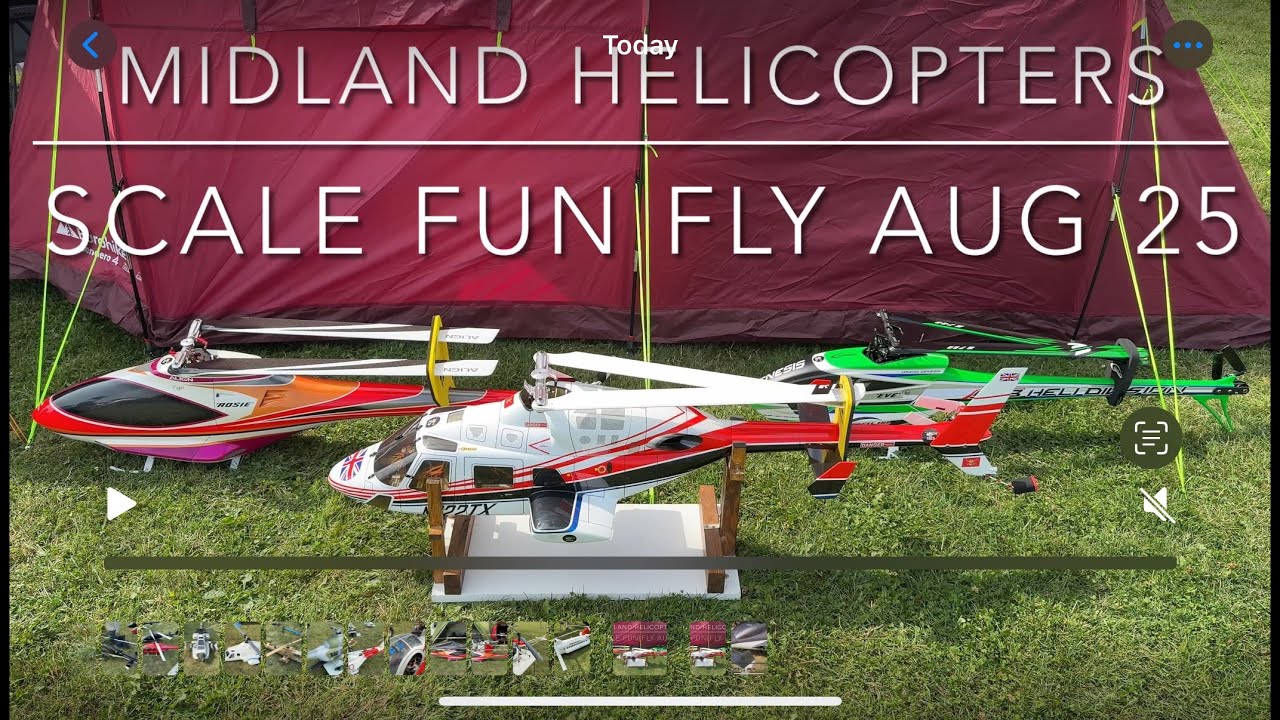 Day 1 - Midland Helicopter Club - Scale ‘Fun Fly’