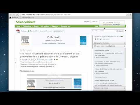 Using the EZproxy Bookmarklet