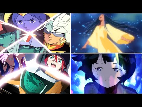 Lalah & Shiiko Death (Gundam 0079 VS GQuuuuuuX Comparison