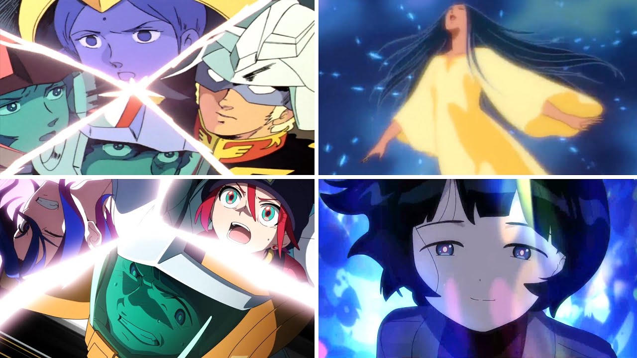 Lalah & Shiiko Death (Gundam 0079 VS GQuuuuuuX Comparison
