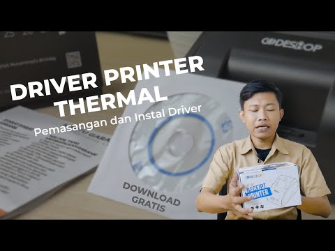 DRIVER PRINTER HILANG?? Tutorial pemasangan dan instal driver printer thermal