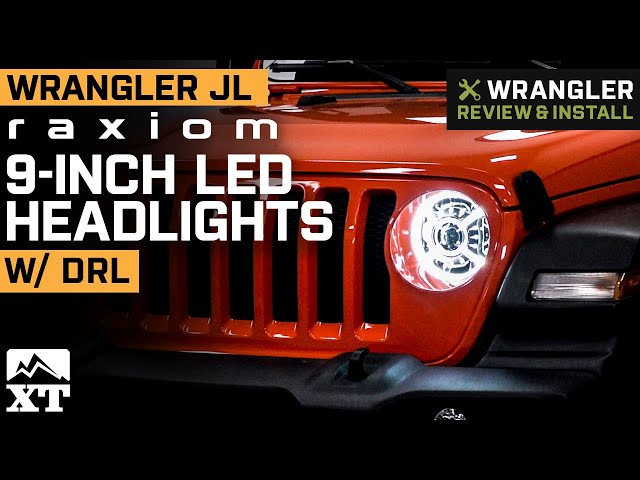 Jeep Wrangler Jl Raxiom 9 Inch Led