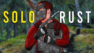 I played RUST but on the HARDEST server | SOLO SURVIVAL