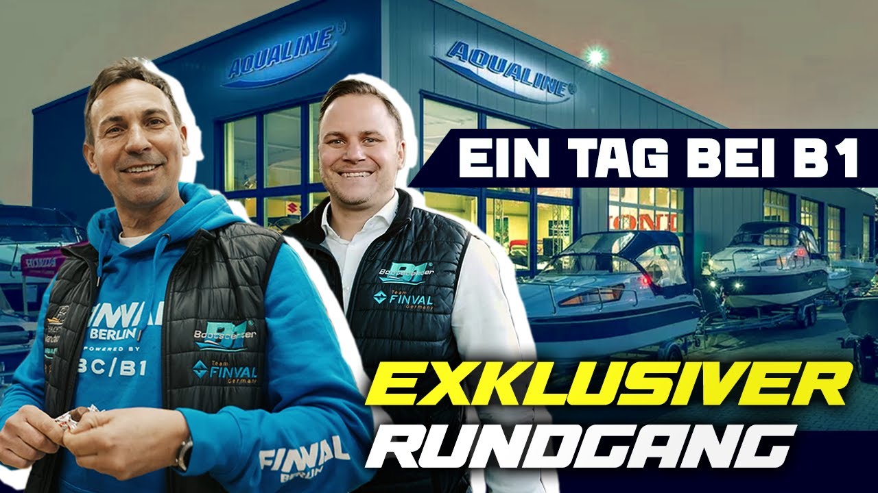 Exklusiver Rundgang in der B1 Bootsmanufaktur - Doku