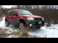 Ford Escape in Minnesota Backcountry
