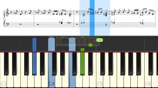 🎹 SOS - Avicii & Aloe Blacc (PIANO EASY TUTORIAL + SCORE)