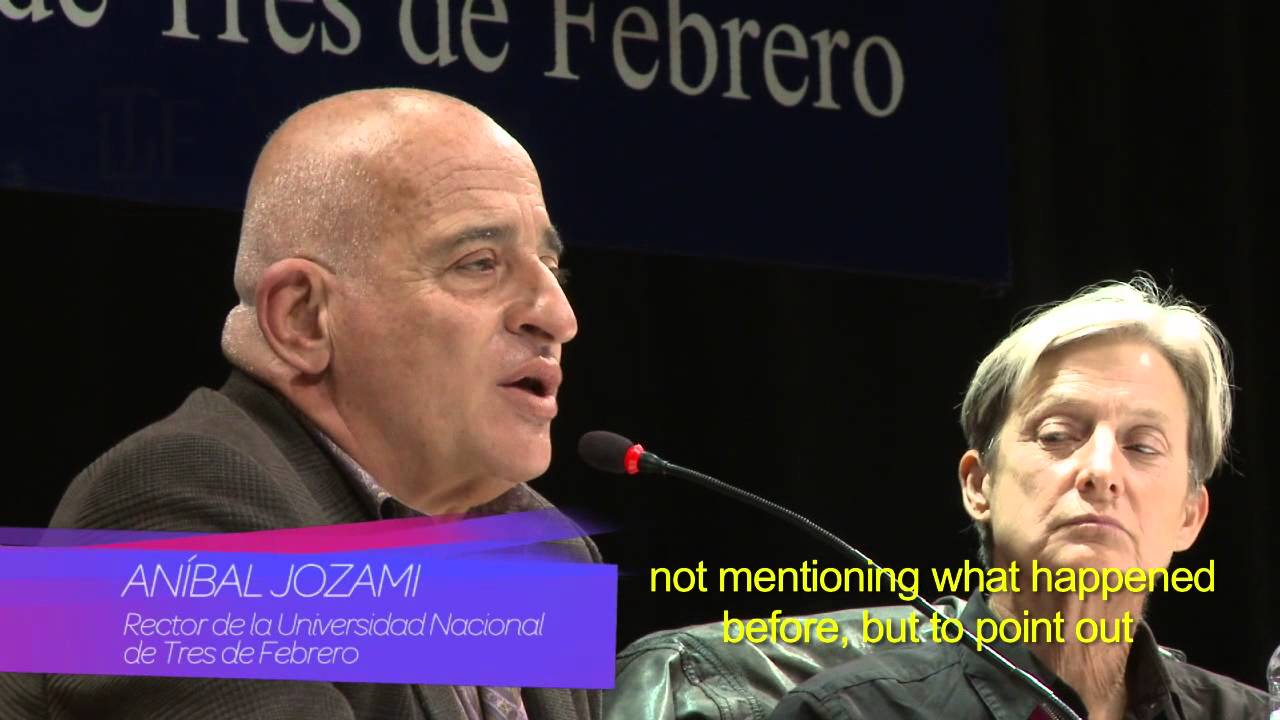 CONFERENCIA JUDITH BUTLER  - ENGLISH subs