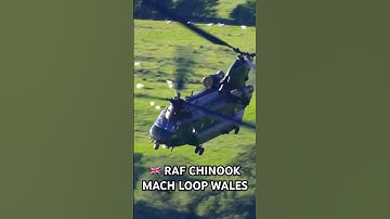 🇬🇧 Low RAF Chinook Mach Loop Flyby #aviation #helicopter #military