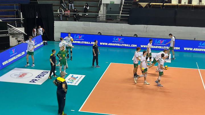 HIGHLIGHTS SET 4 INDONESIA VS AUSTRALIA ASIAN VOLLEYBALL CHAMPIONSHIP U20