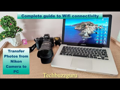 Transfer photos from Nikon Z30, Z50, Zfc, Z5, Z6, Z7, Z9 camera to PC One time Wifi configuration