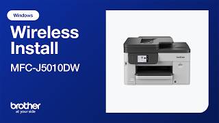 MFCJ5010DW wireless setup - Windows