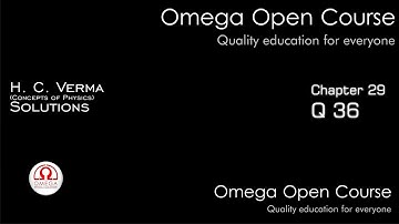 H. C. Verma Solutions - Chapter 29, Question 36