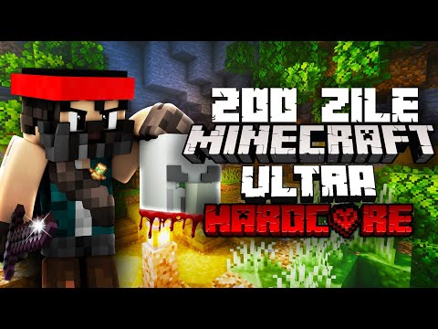 Am Supravietuit 200 de Zile pe Minecraft Ultra Hardcore! [Amplified World]