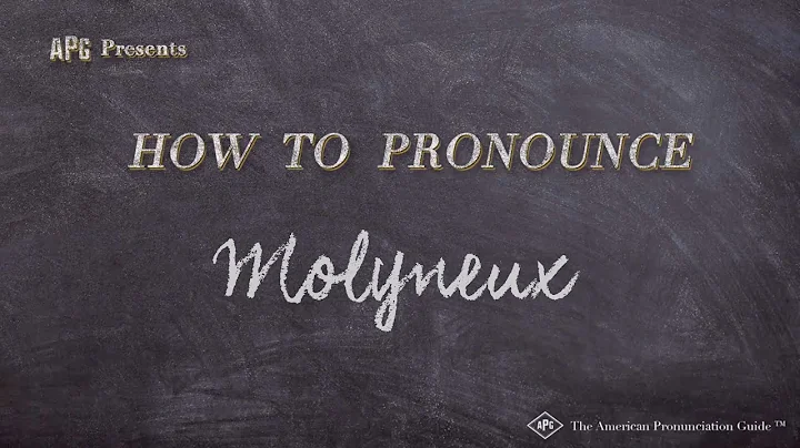How to Pronounce Molyneux (Real Life Examples!)
