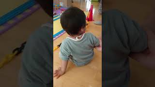 🍒Miniature train fun 👶 ♥ I wanted to touch 😭💦ミニチュア電車楽しい👶♥触りたかった😭💦 by 【Cute Japanese Baby Vlog(*'▽')】可愛い日本の赤ちゃんのVlog 1,513 views 12 days ago 3 minutes, 5 seconds